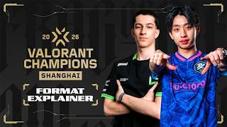 Champions Shanghai 2026 Format Explained // VALORANT