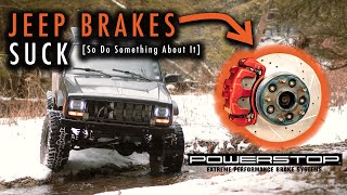 Jeep Cherokee WJ Brake Conversion | Powerstop Brakes