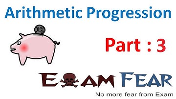 Maths Arithmetic Progression part 3 (Tell if it is AP or not) CBSE class 10 Mathematics X
