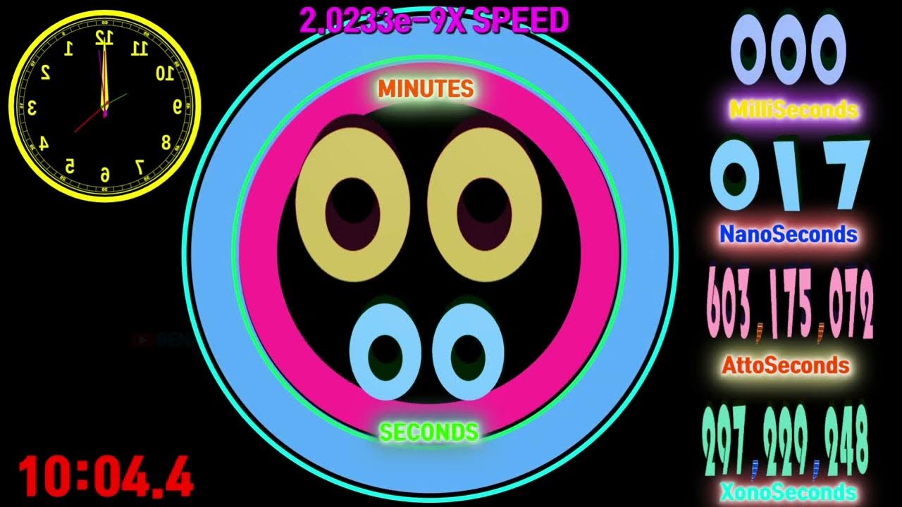 [Speed feeling] 120 minutes countdown timer alarm🔔millisecond