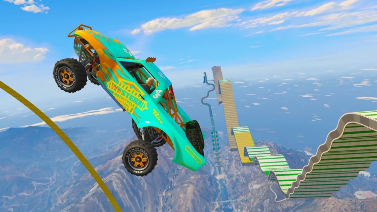 GTA 5 Trophy Truck Off Road Xtreme 4Low Redline Hill Climb Race