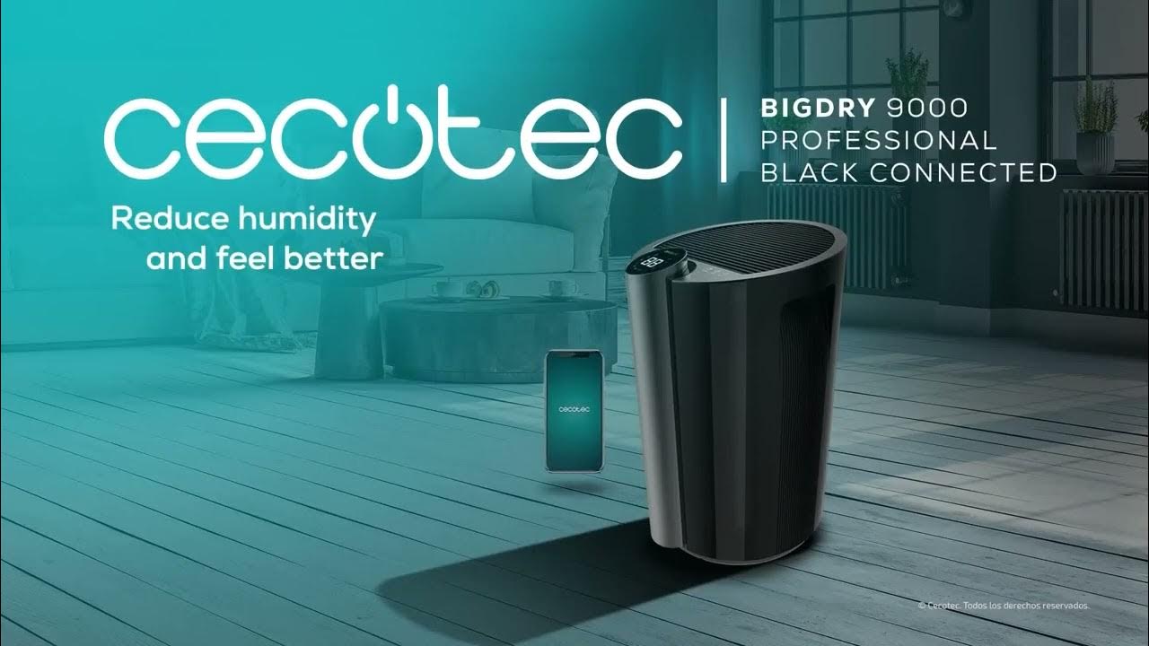 Cecotec Deshumidificador Big Dry 9000 Professional Connected