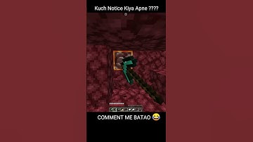 Minecraft Shorts Video Netherite Block In Nether #shorts #minecraft