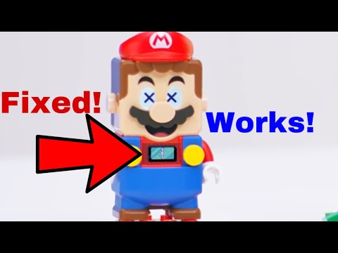 What to do if your LEGO Mario is not working (Flashing Bluetooth)