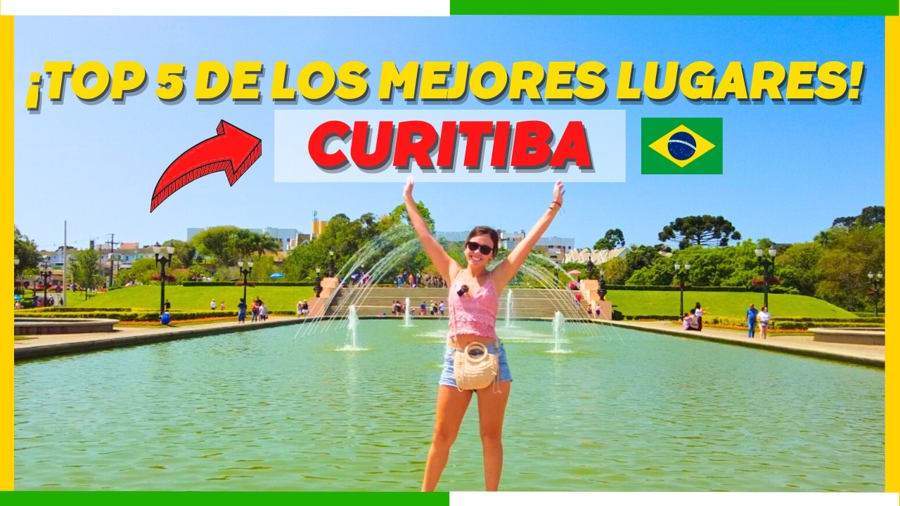 CURITIBA - BRASIL (4K) 🇧🇷 ¡5 LUGARES IMPERDIBLES! Y ¡Gratis! |