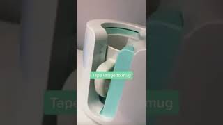 SUBLIMATION ON A DOLLAR TREE MUG 😍 #sublimation #sublimationforbeginners #sublimationtutorial