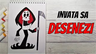 Desenez Si Colorez Desene Animate Halloween Billy Si Mandy