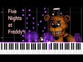 Fnaf 1  five nights at freddys  synthesia  ajori  ajos music