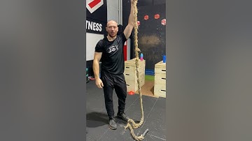Rope climb descent variations