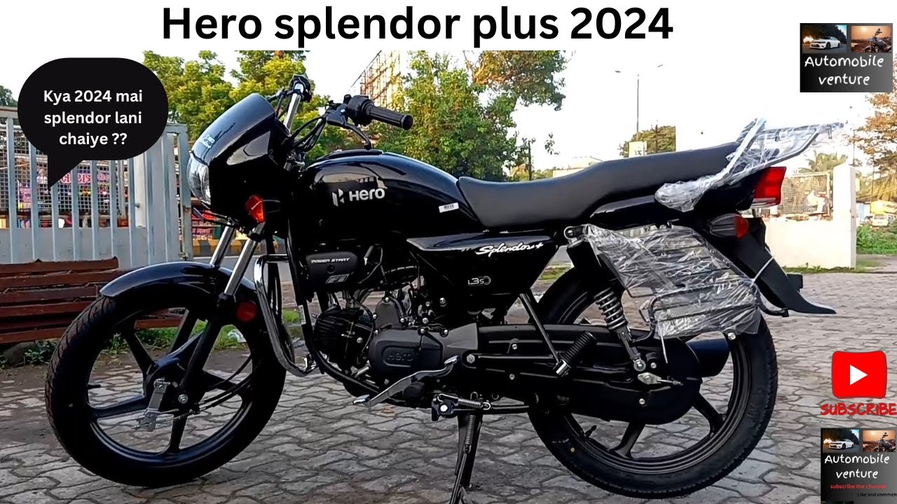 Lord splendor plus black 2024 .. Traffic mai keshi chalti hai ...