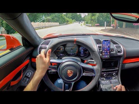 2016 Porsche GT4 - Rural POV Test Drive by Tedward (Binaural Audio)