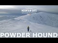 Ski touring with my border terrier on the carneddau snowdonia  a mountain days vlog