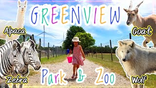 Greenview Aviaries Park and Zoo Tour | Learn ZOO ANIMALS For Kids with Zoe | IT'S ZOE TIME!