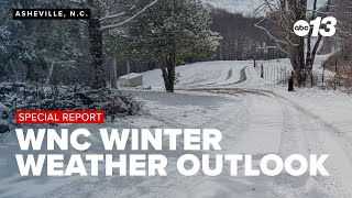 How much will it snow News 13 explains WNC s winter weather outlook 24 25