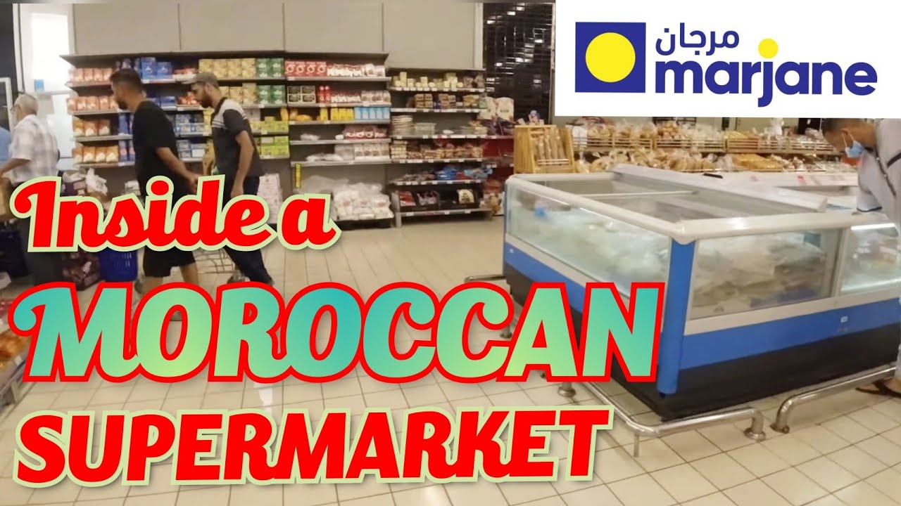 Tour Around A Moroccan Supermarket Marjane 🇲🇦 YouTube