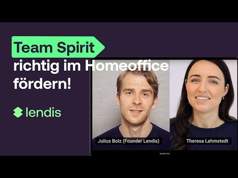 #3 - Team Spirit im Homeoffice fördern - video from Lendis
