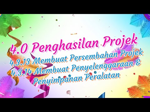 Video: Cara Membuat Persembahan Projek