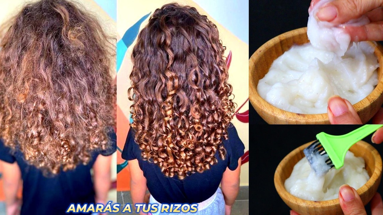 PERDISTE TUS RIZOS? RECUPERALOS  Y HAZ CRECER TU CABELLO EN CASA Y FÁCIL*INGREDIENTES MÁGICOS! 😱