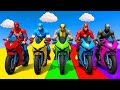 الرجل العنكبوت انقاذ باتمان Spider-Man Rescue batman vs iron man vs venom funny Game GTA 5 superhero