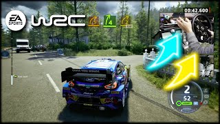 【NEW】Ford Puma Rally1 Gives you wings Central European Rally / Thrustmaster Wheel EA Sports WRC