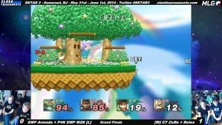 SKTAR 3 - CT ZeRo + Rolex vs P4K EMP Mew2King + EMP Armada - Grand Finals - Project M