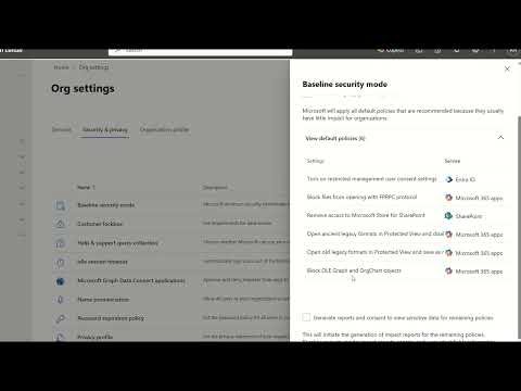 Microsoft 365 Baseline Security Mode Explained | Simplify & Strengthen Your Security