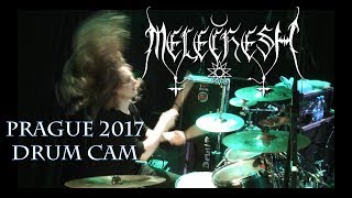 MELECHESH live - Tempest Temper Enlil Enraged - drum cam