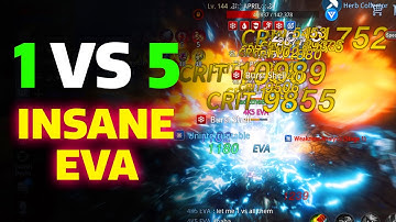 Mir4 PvP: 1 vs 5 – INSANE Eva Build