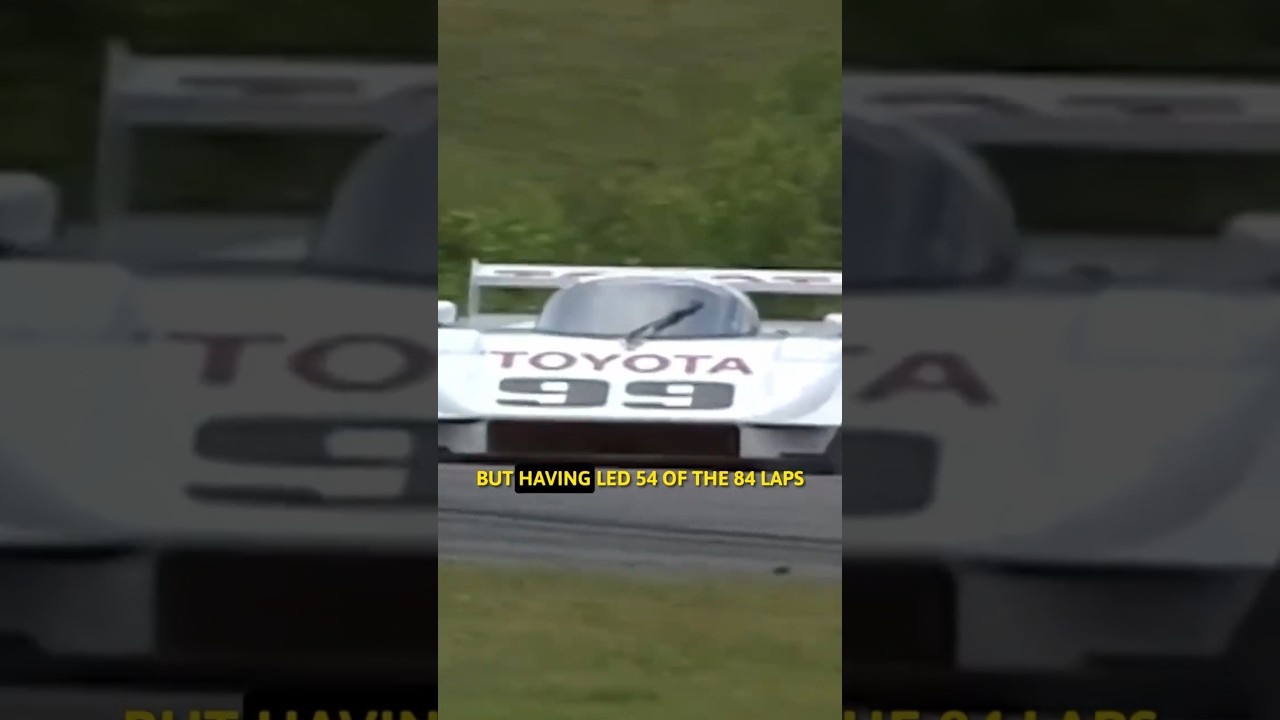 This Car Was So Fast it Killed a Sport