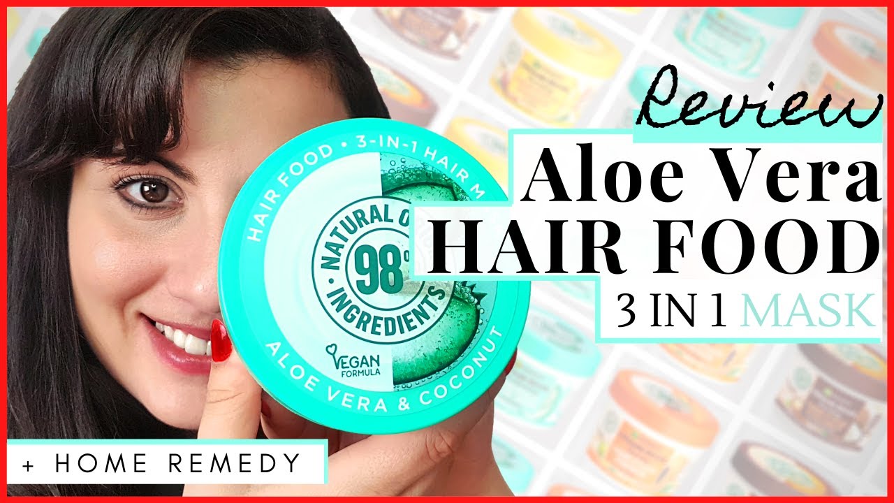 Aloe Vera Mask | Garnier Hair Food Review