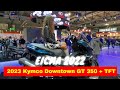 2023 Kymco Downtown GT 350 + TFT Walkaround EICMA 2022 Fiera Milano Rho