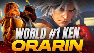 WORLD #1 Rank ORARIN Ken Is Way Too Amazing 🔥 Street Fighter 6 Season 3 High Level Gameplay