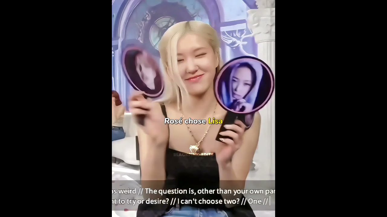 No one choose Rosé 🥺😢 #rosé #blackpink