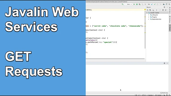 Web Services with Javalin - GET Requests