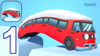 Endless Car 3D: Long Car Game - Gameplay Walkthrough Part 1 Tutorial Car Climb iOS, Android Gameplay screenshot 5