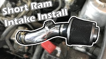Weapon R Secret Weapon Intake Install In My Corolla