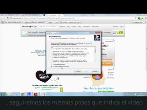 Instalación de Gnuplot en Windows