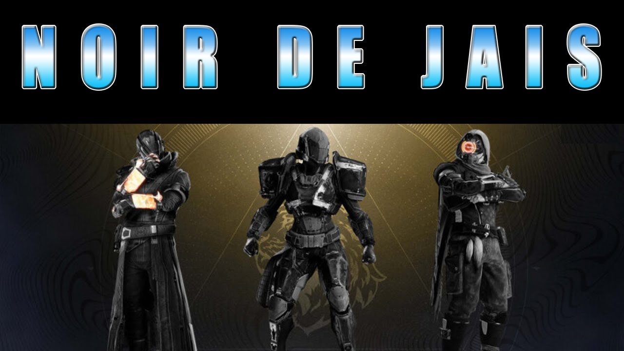 OBTENIR LE REVETEMENT NOIR DE JAIS [DESTINY 2 FR] - YouTube