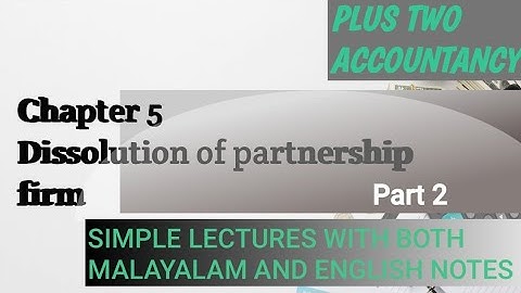 Difference between Dissolution of Partnership and Dissolution of Firm