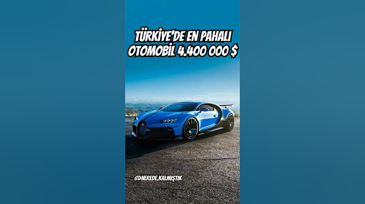 Türkiye'de satılan en pahalı Otomobil Bugatti Chiron 2022 yaklaşık 4.4 milyon dolar #bugatti
