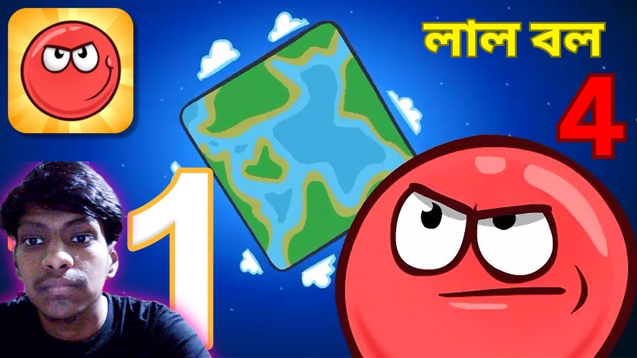 Red Ball 4 - Gameplay Walkthrough Part 1 - All Levels (iOS, Android)