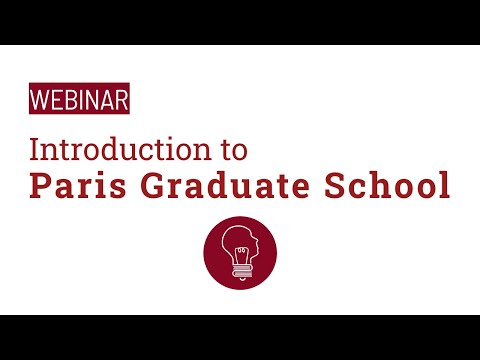 Introduction To Paris Graduate School