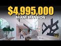 Tour a $4,995,000 MANSION in Miami Florida | Luxury Home Tour | Peter J Ancona