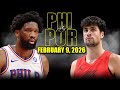 Philadelphia 76ers vs Portland Trail Blazers Full Game Highlights – February 9, 2026 | NBA Season