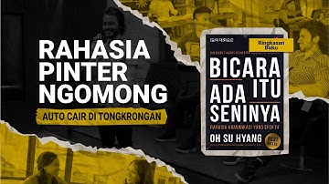 BONGKAR CARA KOMUNIKASI YANG EFEKTIF | Rangkuman Buku Bicara Itu Ada Seninya