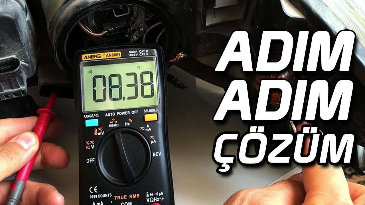 Megane 2 - Sağ Ön Sinyal Lambası Yanmıyor? Adım Adım Çözüm!