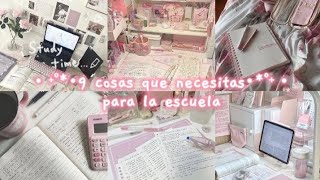 💫🧸9 COSAS que NECESITAS para la ESCUELA 📚✨ | ʚveasɞ