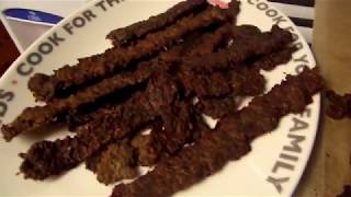 (sorry i did not know the zoom was on!) our little store has a lot of
marked down meat so use most it for dog treats/dog jerky very simple
recipe: g...