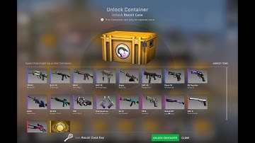 Opening a CS:GO case to a gold item | Day#57