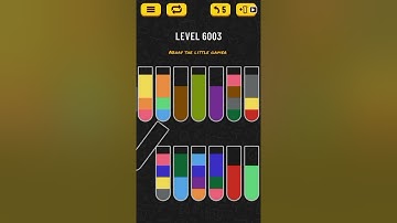 Water sort puzzle level 6003
